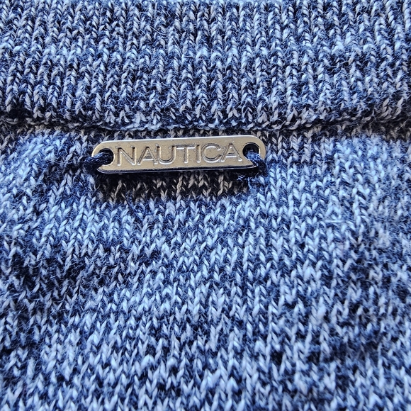 Nautica Long Sleeve Anchor Intarsia Womens Sweater Top - Picture 14 of 16